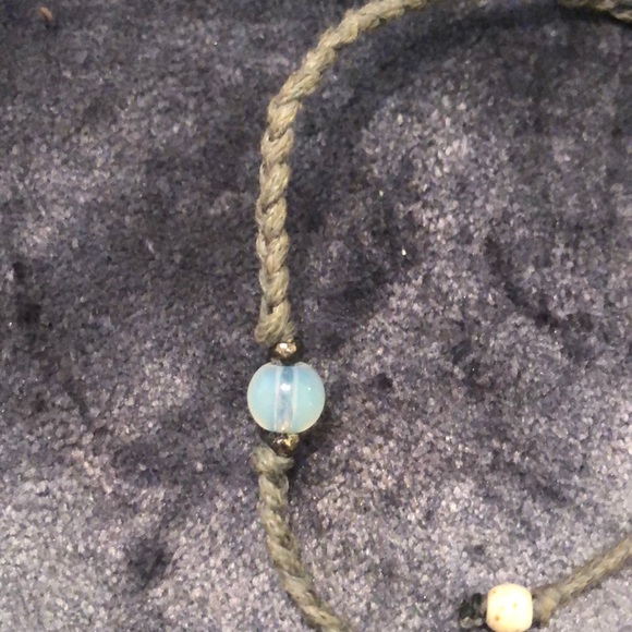 Pura Vida Gray Braided Adjustable Bracelet - Picture 5 of 5